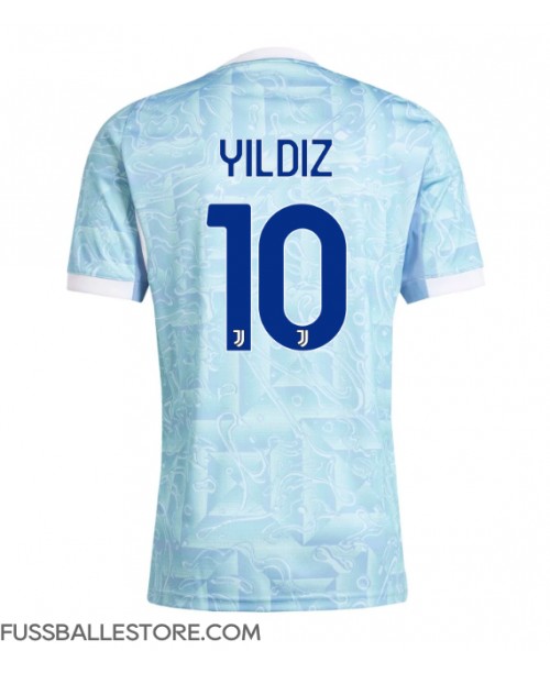 Günstige Juventus Kenan Yildiz #10 Auswärtstrikot 2025-26 Kurzarm Günstige Juventus Kenan Yildiz #10 Auswärtstrikot 2025-26 Kurzarm